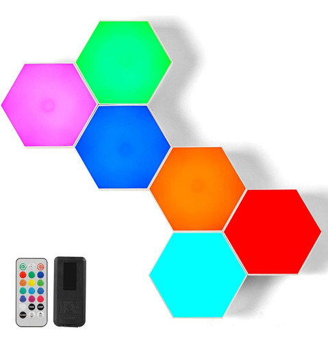 Luz Gamer Hexagonal Control App (no Usa Pilas)