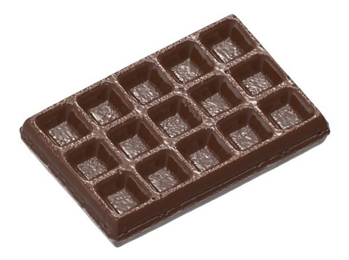 Molde Para Tabletas Brussels Waffle Small Chocolate World