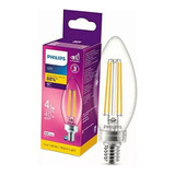 Foco Philips Led Diseño Tradicional Clásico Potencia 4.5 W