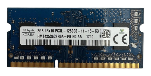 Memoria Ram Laptop Hynix 2gb 1rx8 Pc3l-12800s-11-13-c3 