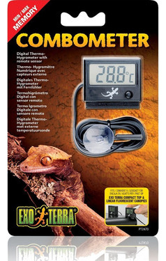 Termohigrómetro Digital Exo Terra Reptiles Terrario Construc