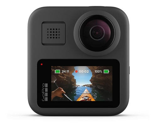 Gopro Max 360 5.6k (estabilização) Black +brindes Nf