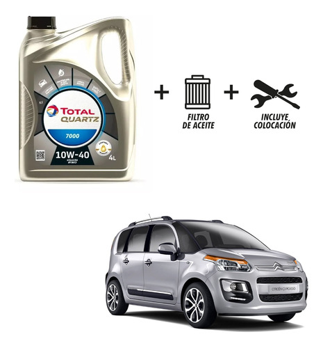 Cambio De Aceite Y Filtro De Aceite Citroen C3 Picasso 1.6l