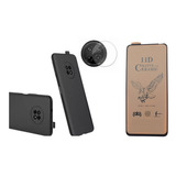 Funda Silicona + Ceramica Mate + Camara  Para Huawei Y9a