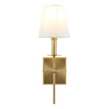 Aplique Fluid Shade Slim Gold Candelabro