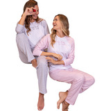 Pijama Manga Larga + Pantalón Hasta T.4 24508 Bianca Secreta