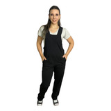 Macacão Feminino Viscolycra Jardineira Calça