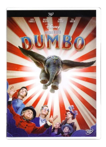 Dumbo 2019 Tim Burton Pelicula Dvd