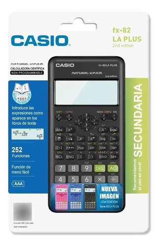 Calculadora Cientifica Casio Fx-52 La Plus 252 Funciones