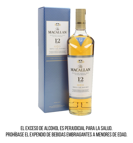 Whisky Macallan Triple Cask Matured 12 - mL a $615