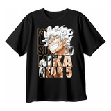 Playera One Piece Nika Gear 5 Anime