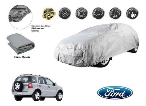 Funda Car Cover Afelpada Premium Ford Ecosport 2006