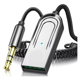 Adaptador Bluetooth Auxiliar Usb 3.5 Mm Para Auto