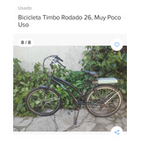 Bicicleta Timbo Electrica Rodado26