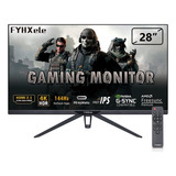 Fyhxele Monitor Para Juegos, Monitor 4k 144hz 28 Con Contro.