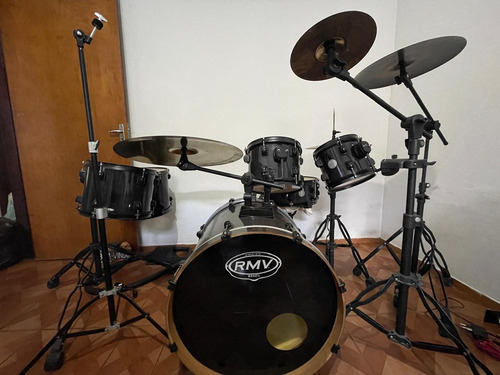  Bateria Rmv Completa (inclui Pratos)