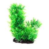 Planta Artificial Plástico Acuario Adorno 16cm Verde