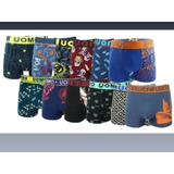 Pack 6 Boxer Uomo Importado Talles A Eleccion  Del Comprador