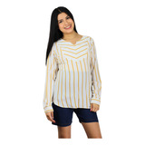 Blusa Maternidad Oficina Escote Chico Ropa Para Embarazada