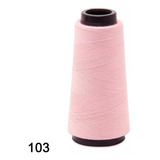 Linha Para Costura Reta Kron 120-1500mts Máquina De Costura Cor 103- Rosa Bebê