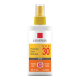 Lidherma Protector Solar Uva Spf30+ Spray Resistente Al Agua