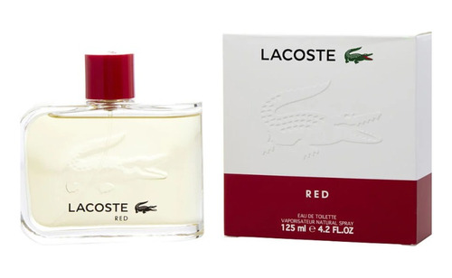 Perfume Red De Lacoste Hombre 125 Ml Edt Original