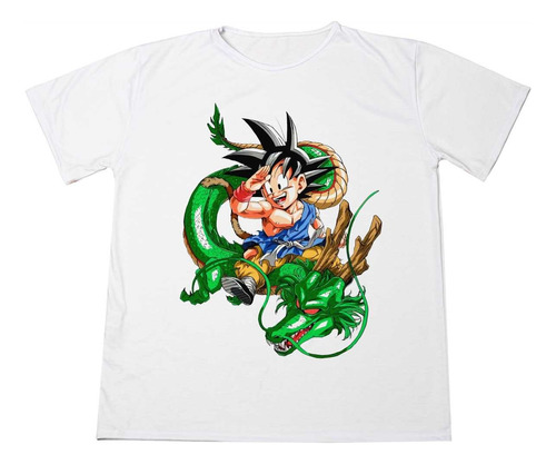 Camisa Goku Dragon Ball Geek Nerd Blusa Adulto Infantil
