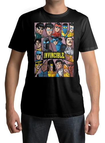 Playera Comic Invincible Series - #0037cv