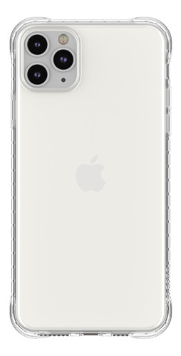 Capa Gocase Transparente Borda Branca Para iPhone 