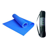 Tapete Yoga Colchoneta Mat Pilates Ejercicios 6 Mm + Estuche