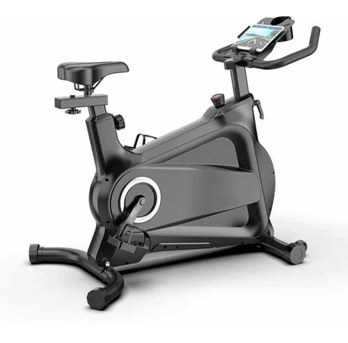 Bicicleta P/ Spinning Mecânica Inércia H63a Preta Até 120kg Sem Voltagem