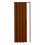 Puerta Plegadiza Reforzada Pvc 10mm Completa 0,95x2m