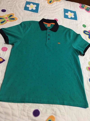 Boss Orange Playera Polo Para Caballero Talla L Color Verde