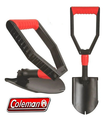 Pala Plegable Coleman Tactica Camping Multifunción