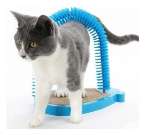 Rascador Masajeador Juguete Cepillo Limpiador Para Gatos 