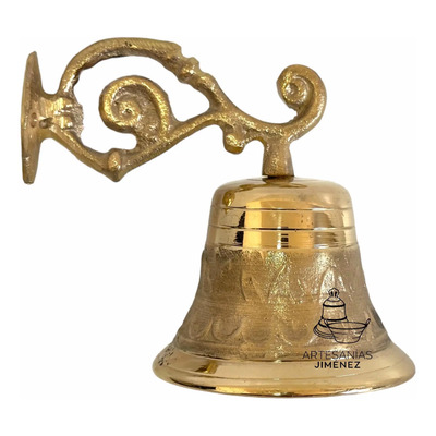 Campana Para Timbre (campana De Pared) De Bronce No. 10