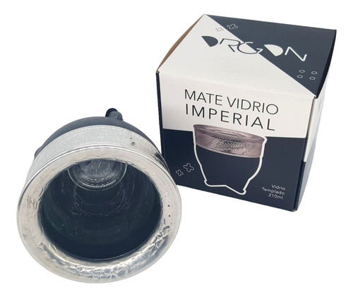 Mate Imperial De Vidrio En Caja Multiuso Premium