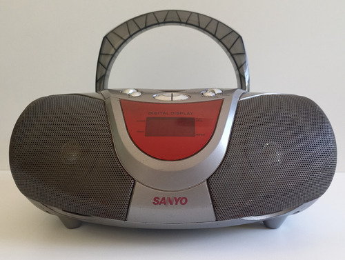 Minicomponente Sanyo Md-x104 Radio Am Fm Cd Leer Olivos Zwt