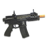 Rifle De Airsoft S&t Mod. M4 Baby Full Metal Elétrica