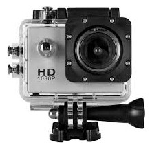 Câmera Pro Hd1080p Prova D'água Youtuber Capacete Moto Vlog