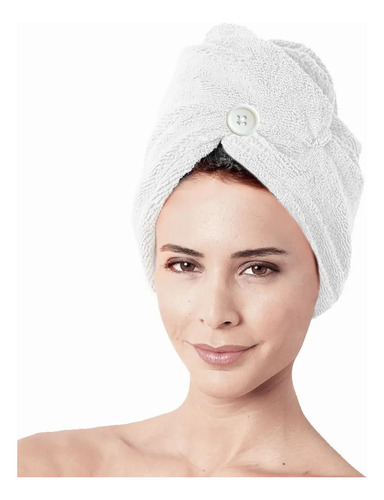 Toalla  Microfibra Suave Turbante Cabello Baño Seca