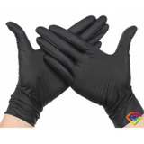 Caja Guantes Nitrilo Colo Negro Talla M Caja X 100 Unidades