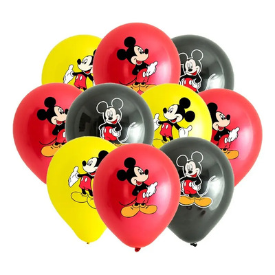 Kit Fiesta Mickey Mouse Globos De Cumpleaños Decoración | Meses sin interés