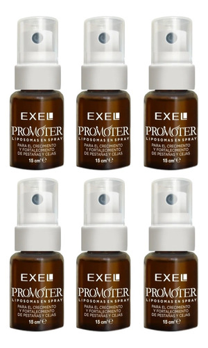 Promoter X6 Liposomas Crecimiento Pestañas Y Cejas Exel