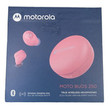 Moto Buds 250 Rosa Wireless Charging Case 6 + 12 Hrs Usb-c 