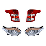 Kit Faros P/halog Y Calaveras Depo L200 2016 - 2019