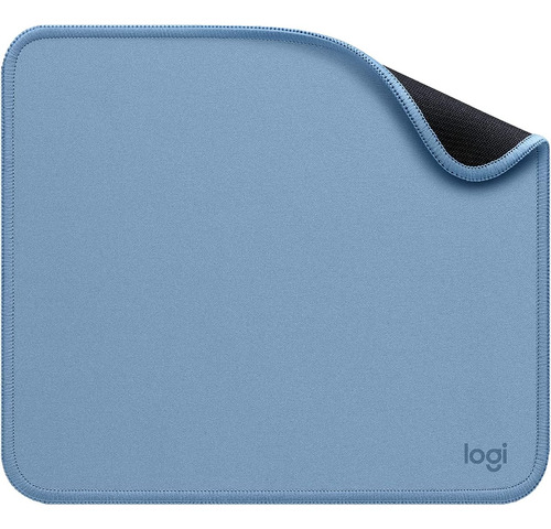 Mouse Pad Logitech Antideslizante Base De Goma Color Azul