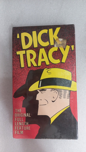 Fita Vhs Dick Tracy (lacrada, Importada)