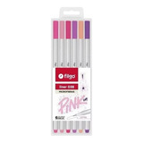Microfibras Filgo 0,4mm Pink X 6 Colores