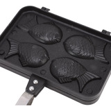 Taiyaki - Molde Para Panqueques Con Forma De Pez, Antiadher.